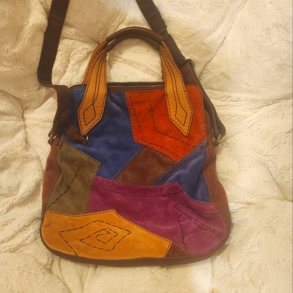 Lucy Brand Patchwork Handbag - Picture 7 of 7